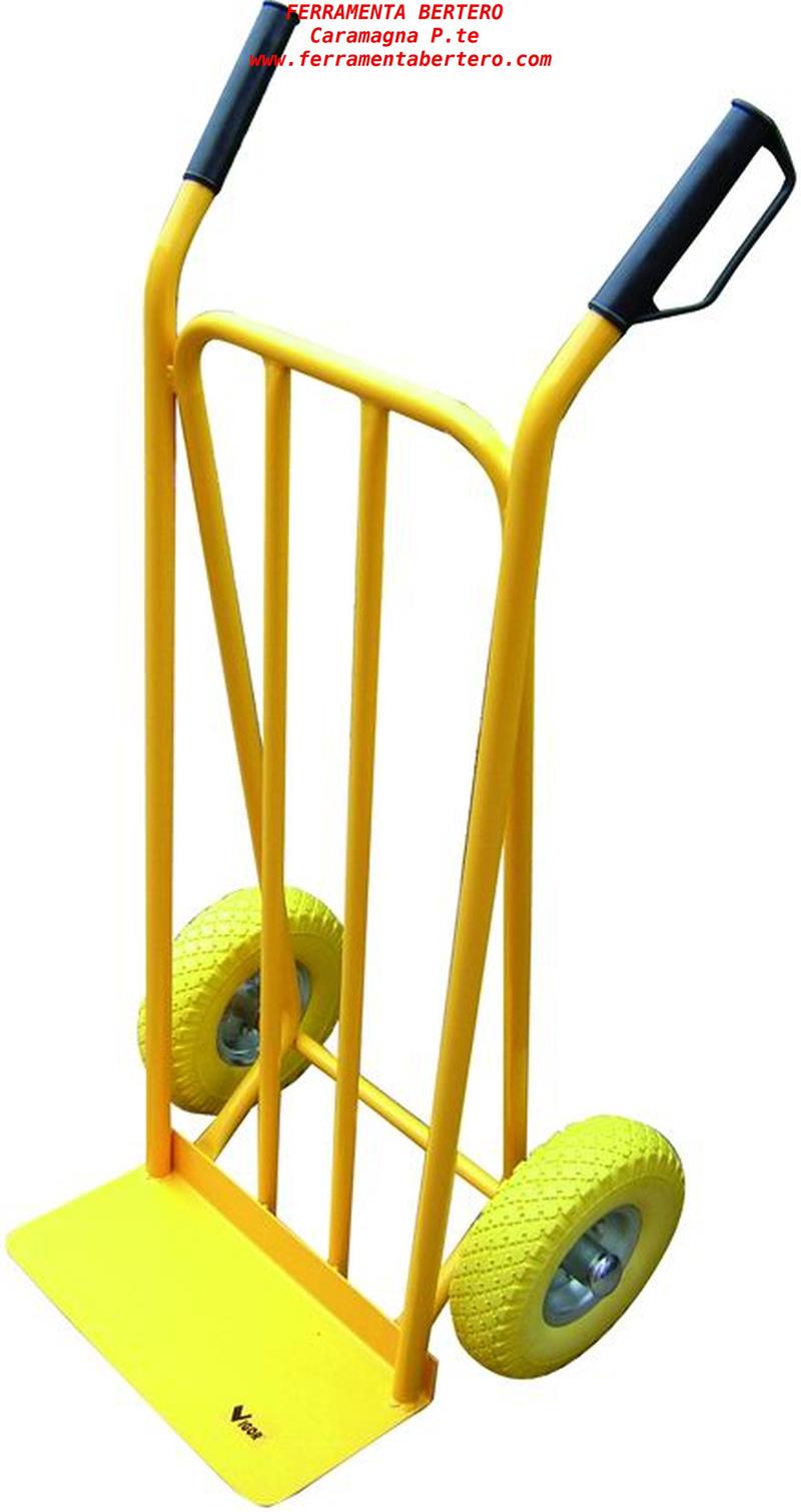 CARRELLO PORTACASSE RUOTE PIENE